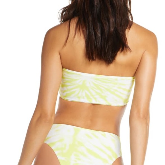 Seafolly Beach Break Tube Top Limeade Size AU 12/US 8 NWT - Picture 3 of 6
